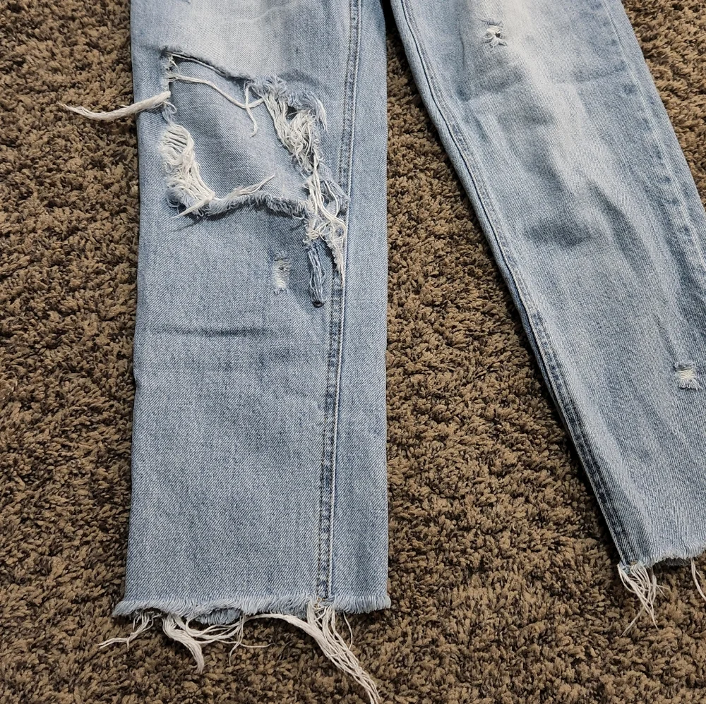 Urban Outfitters BDG Distressed Frayed Hem Denim Size 26 - Picture 7 of 10